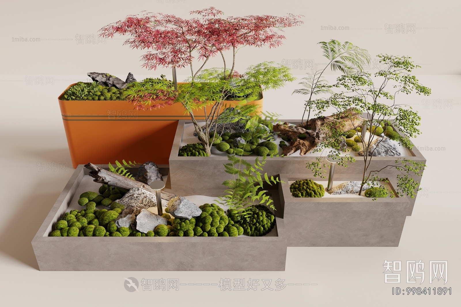 Modern Flower Bed, Flower Bowl, Flower Box