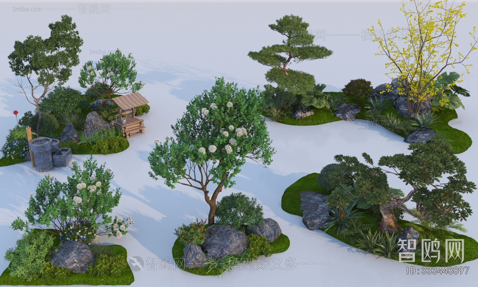 Modern Rockery Waterscape