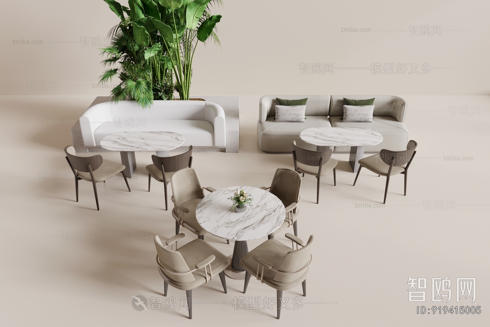 Modern Leisure Table And Chair