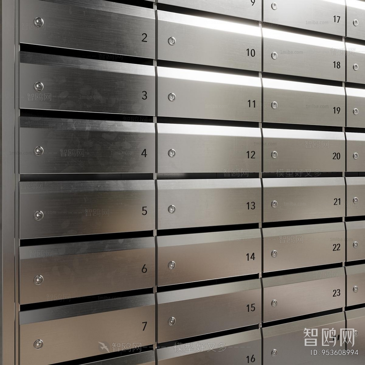 Modern Public Cabinet/lock Cabinet