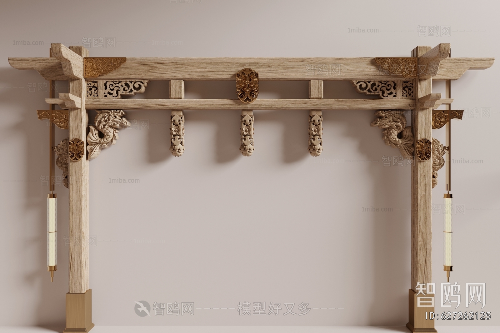 Chinese Style Building Component