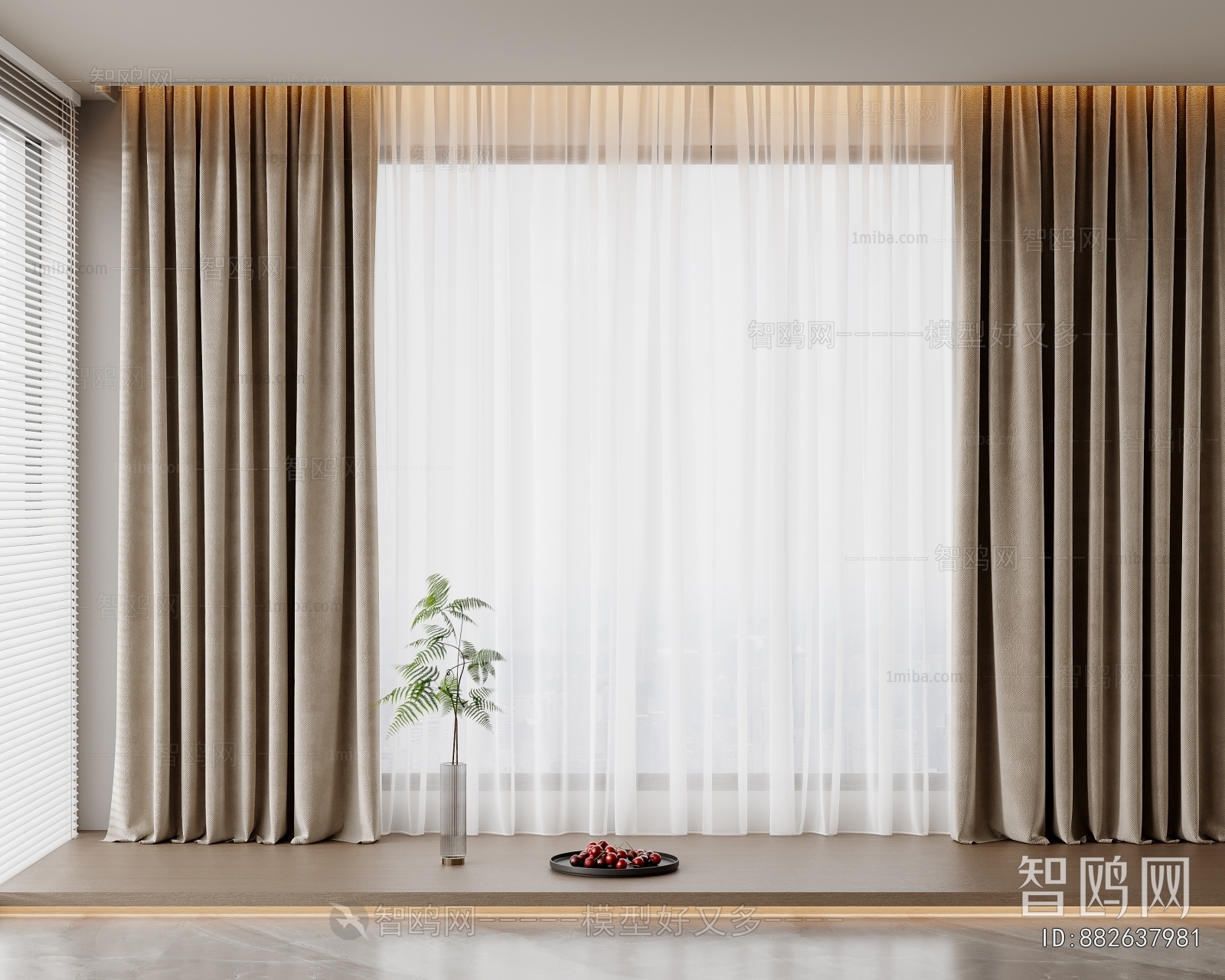 Modern The Curtain