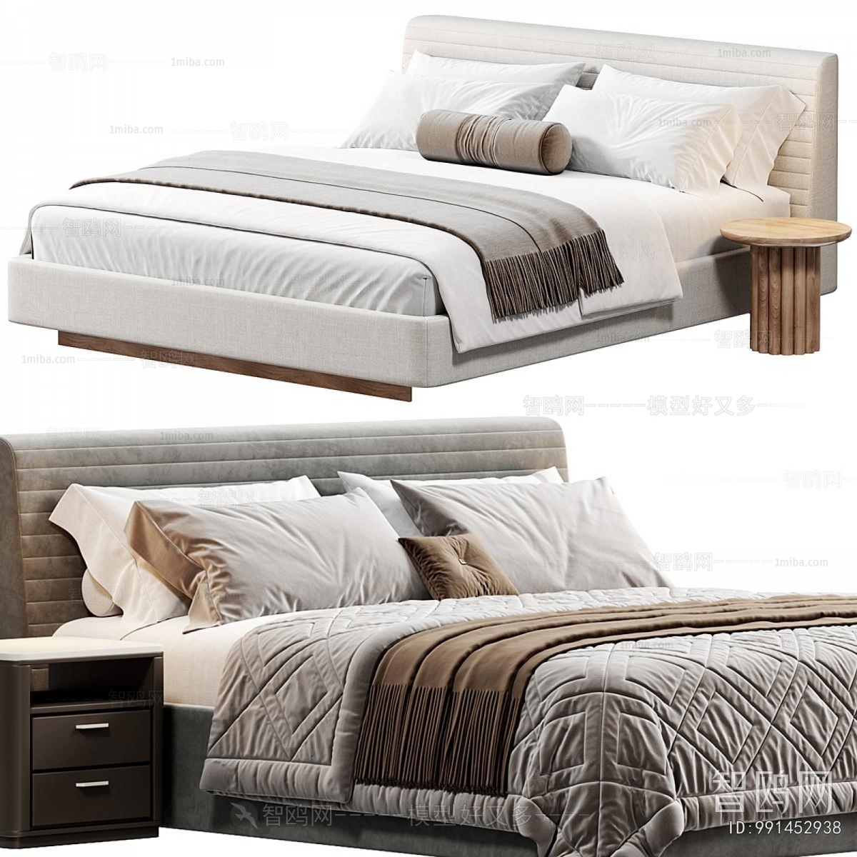 Modern Double Bed