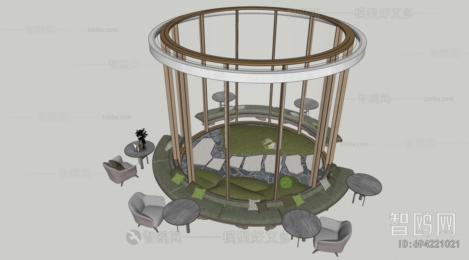 Modern Office Rest Area