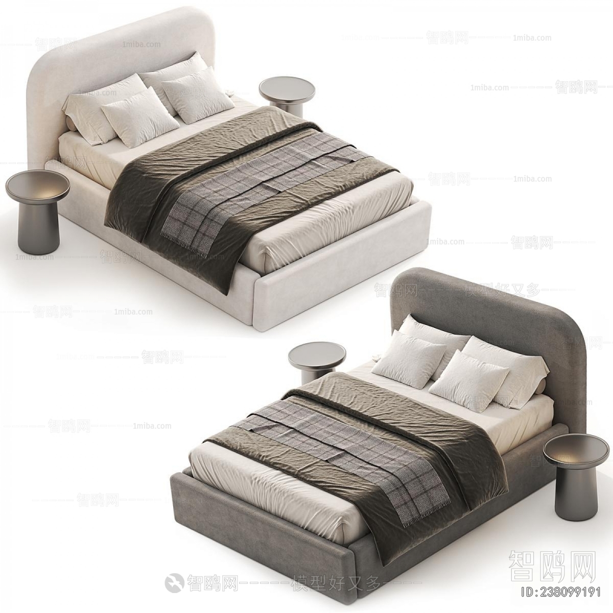 Modern Double Bed