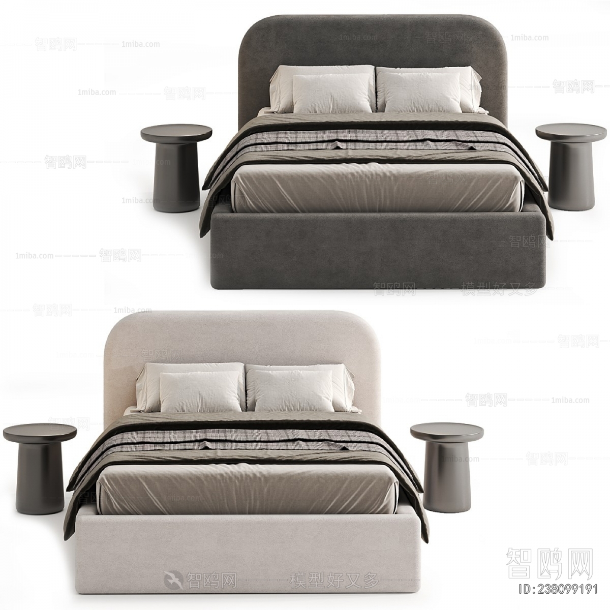 Modern Double Bed
