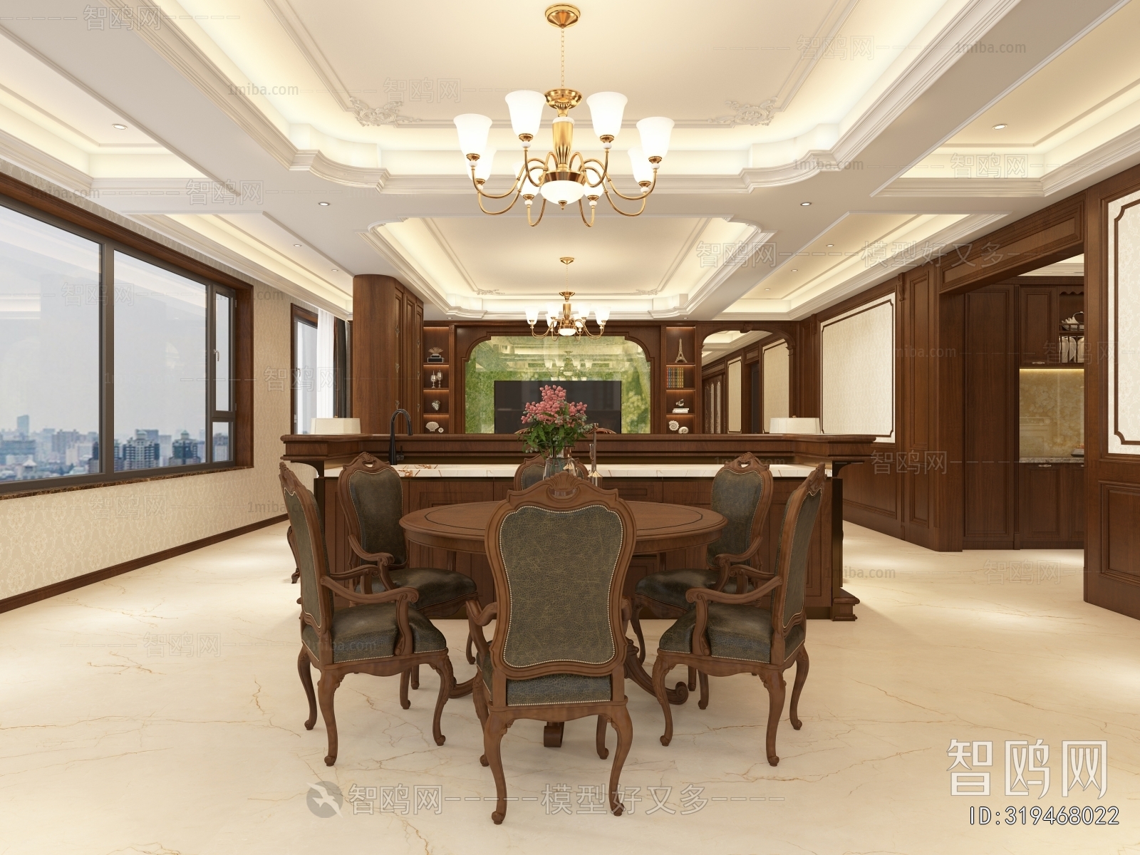 American Style A Living Room