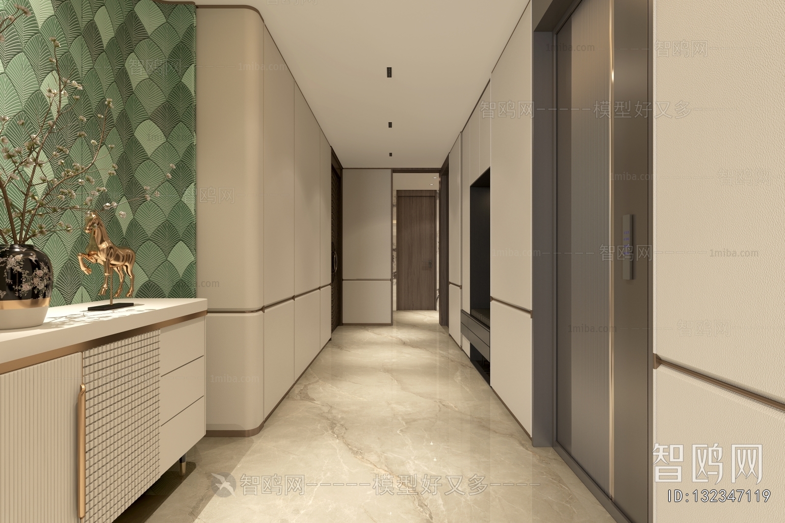 Modern Hallway