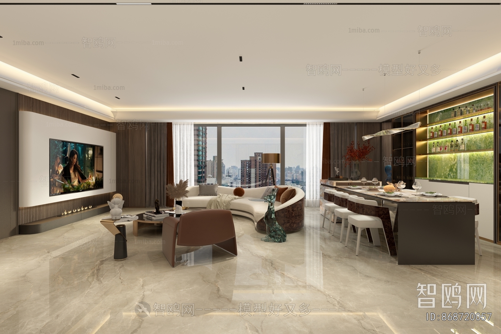 Modern A Living Room
