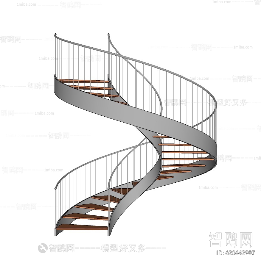 Modern Rotating Staircase