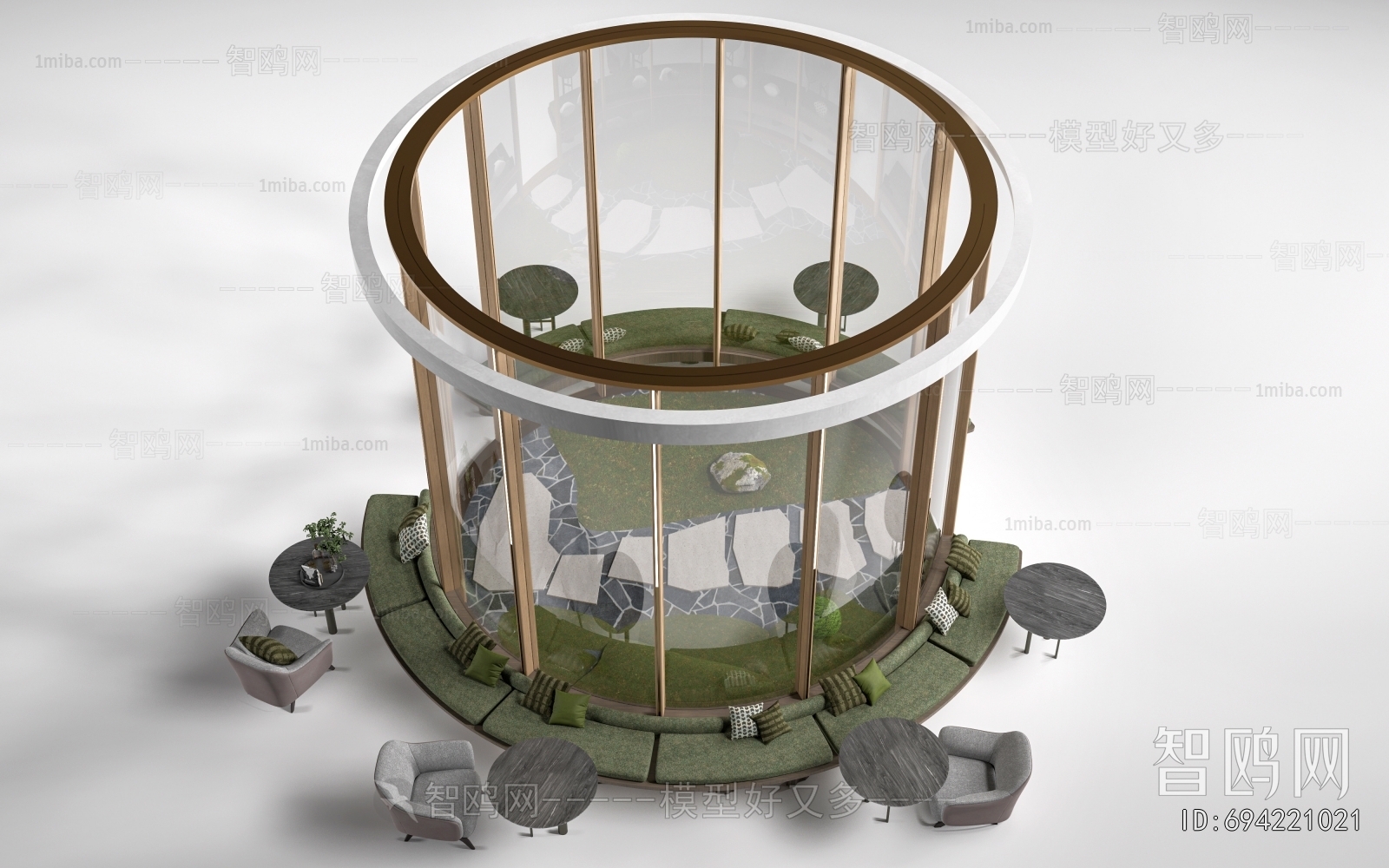 Modern Office Rest Area