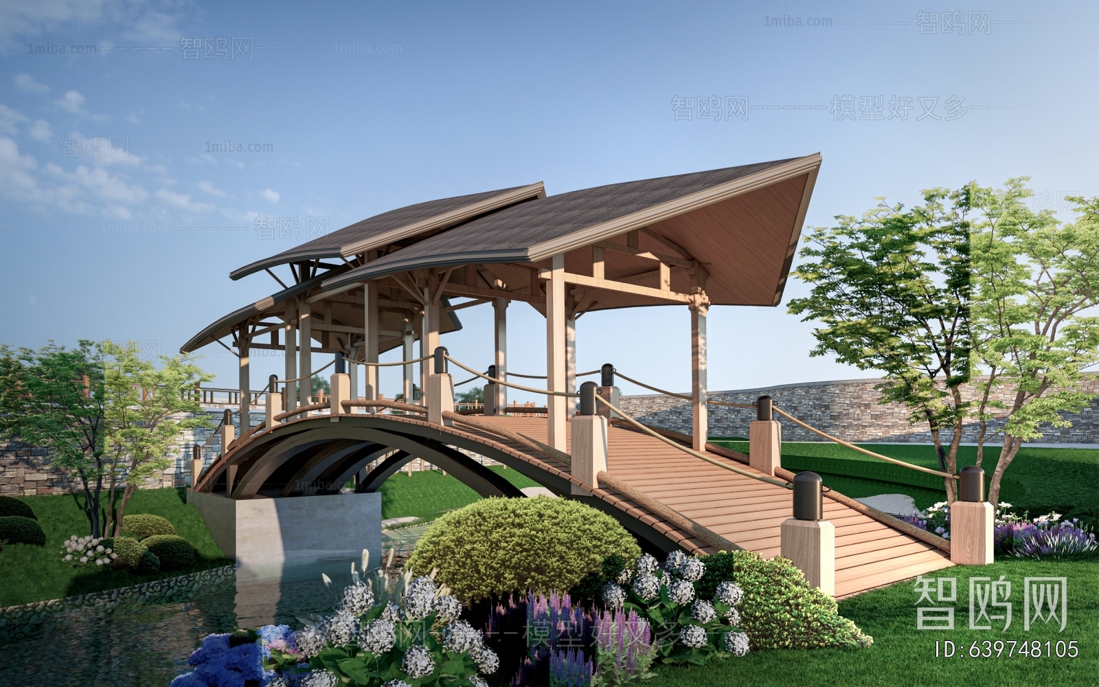 New Chinese Style Bridge