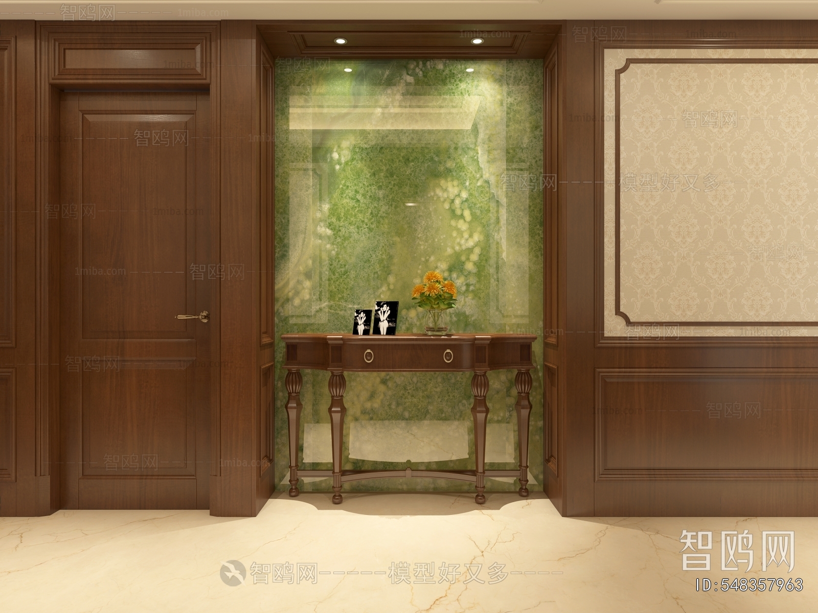 American Style Hallway