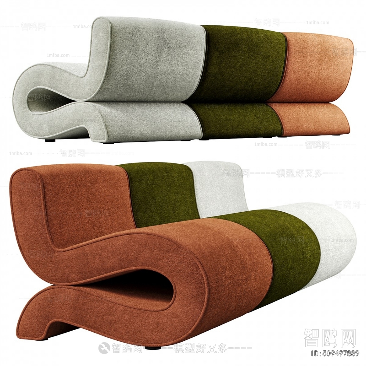 Modern Three-seat Sofa