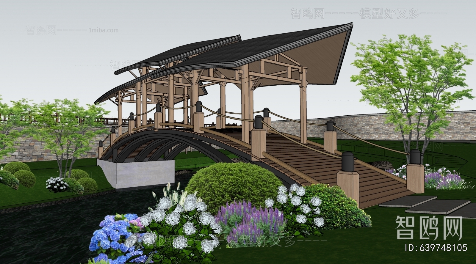 New Chinese Style Bridge