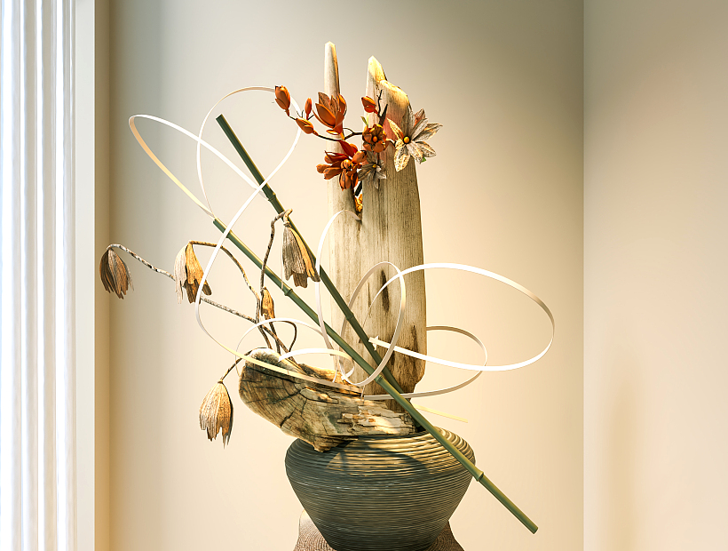 New Chinese Style Bonsai