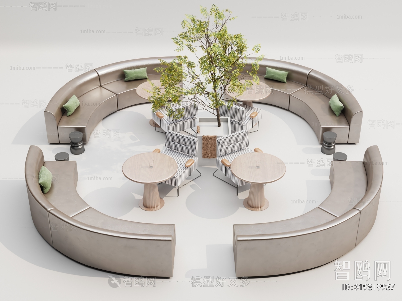 Modern Card Seat Sofa