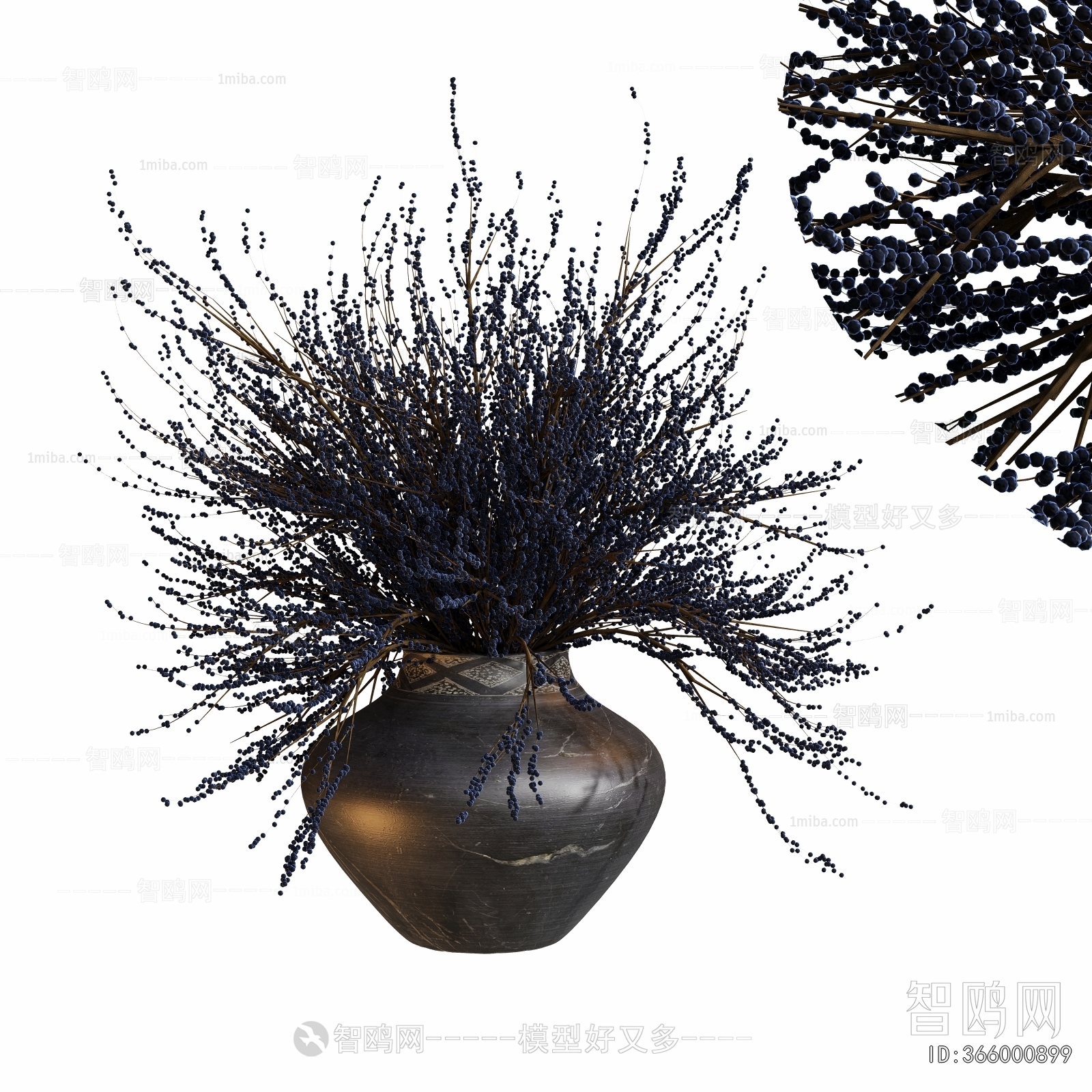 Wabi-sabi Style Dried Branch