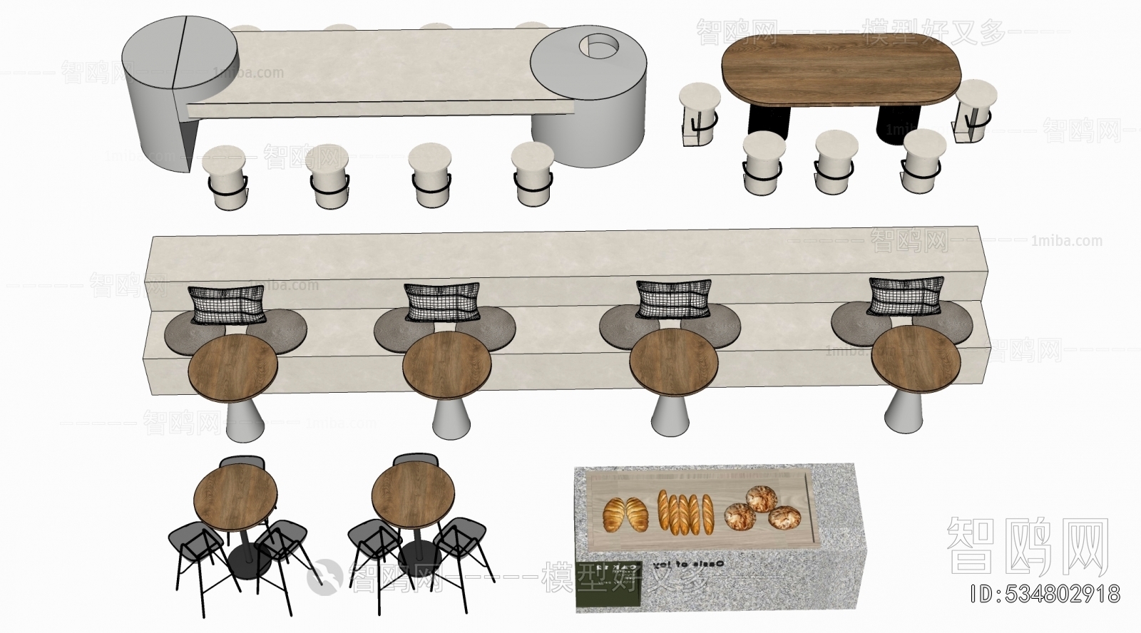 Modern Leisure Table And Chair