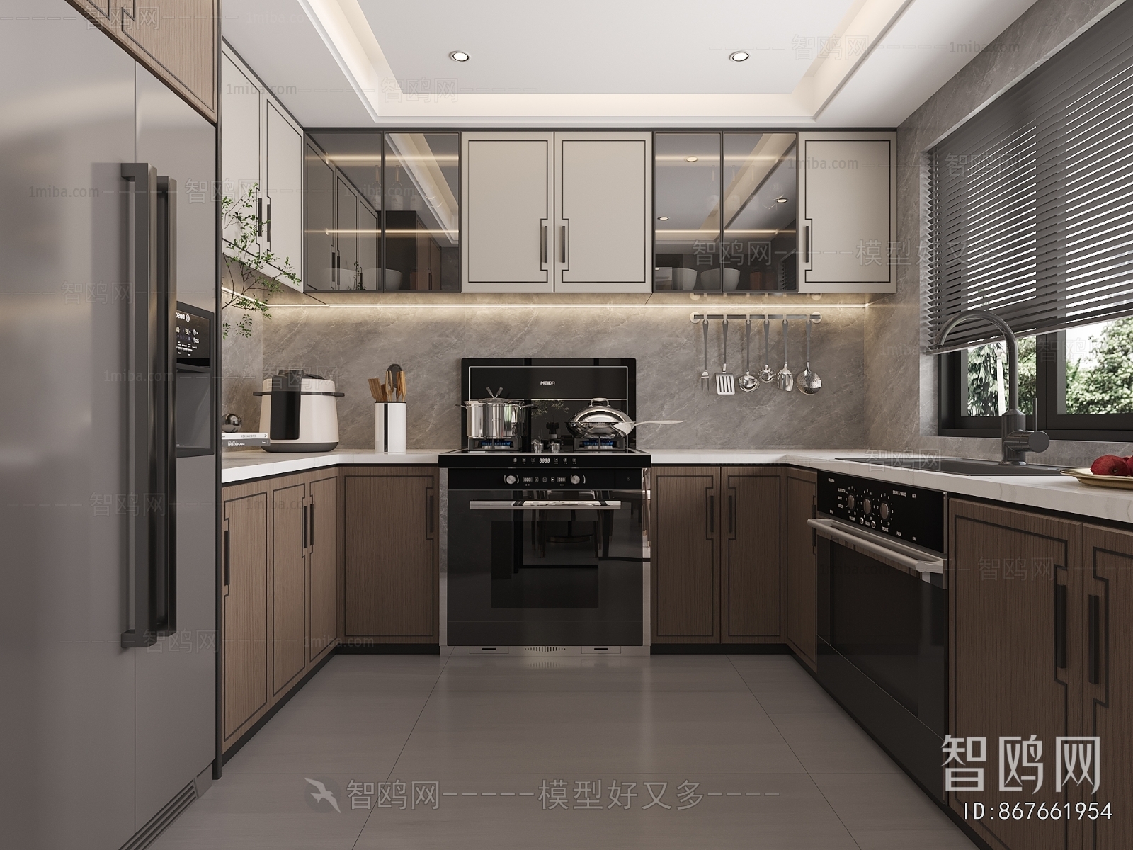 New Chinese Style The Kitchen