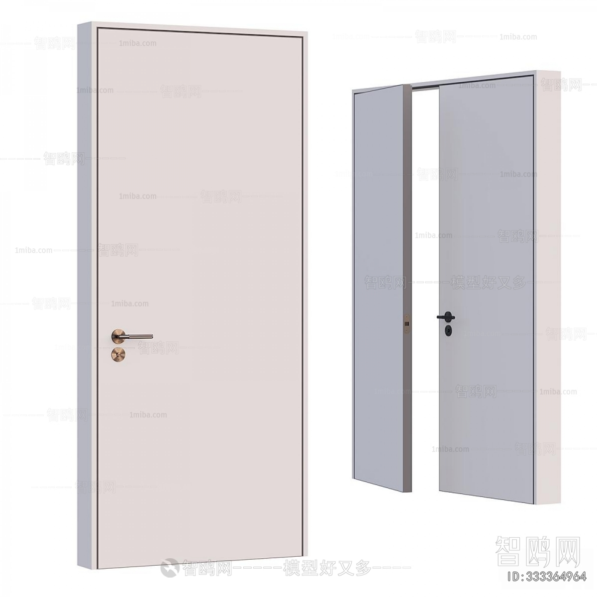 Modern Single Door