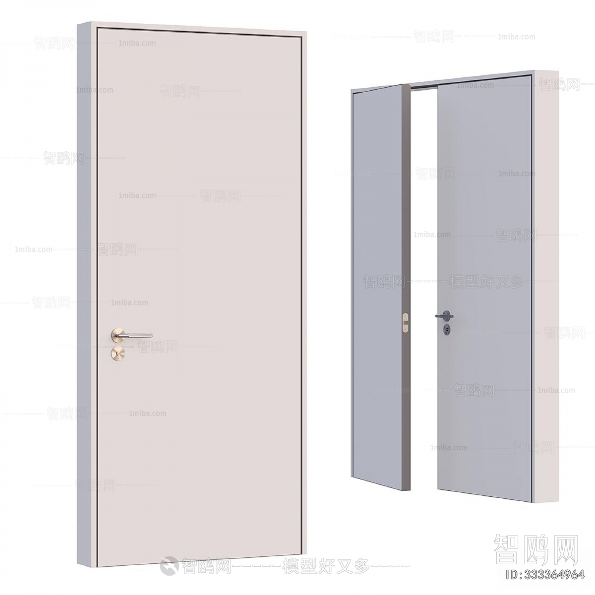 Modern Single Door