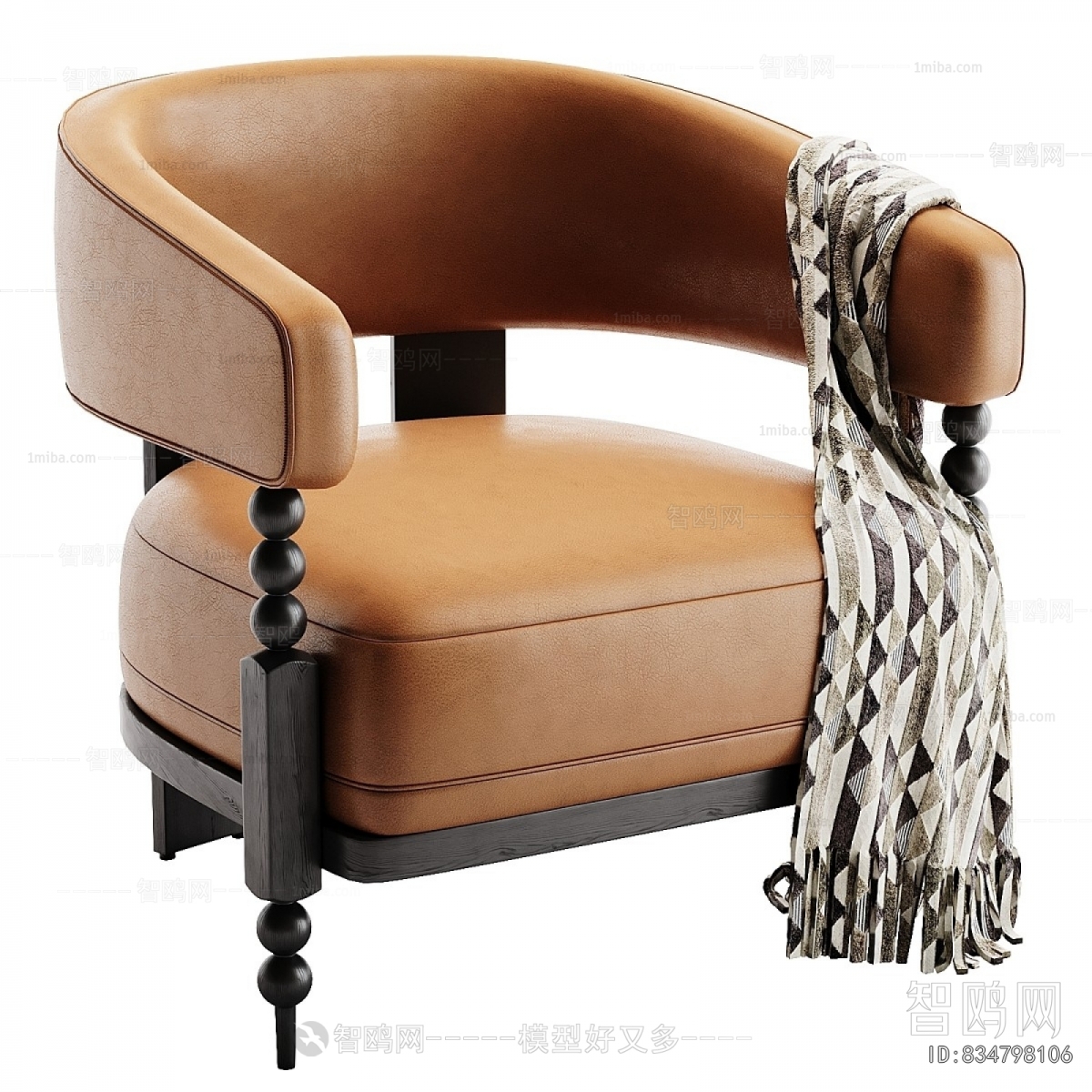 French Style Single Sofa