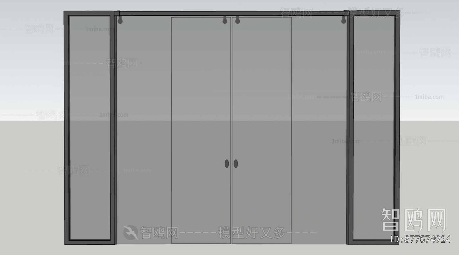 Modern Double Door