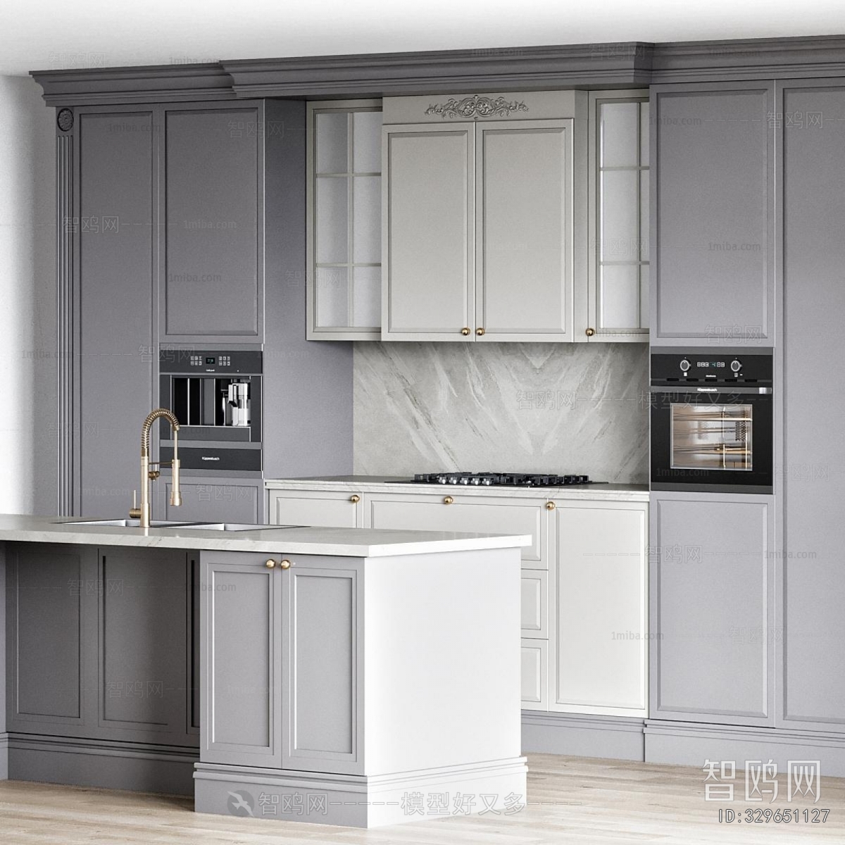 European Style Kitchen Cabinet