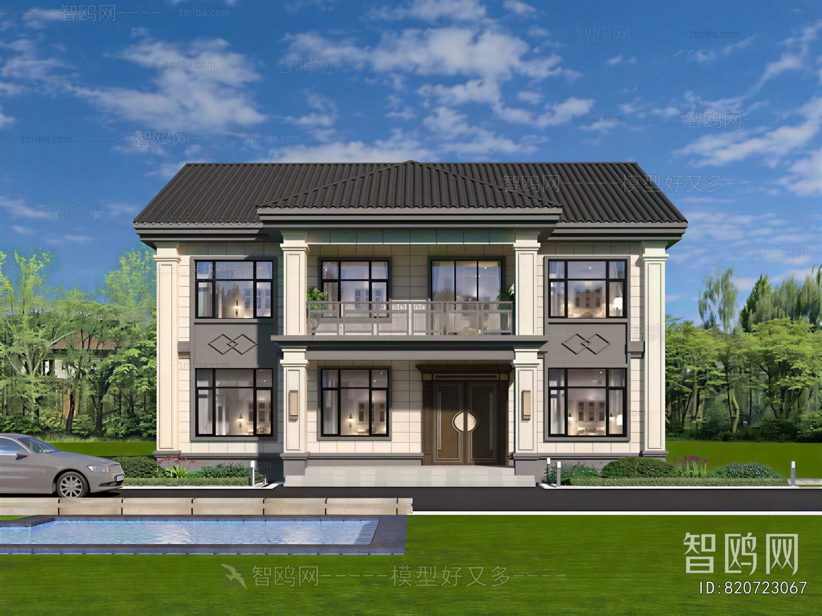 New Chinese Style Residential Building