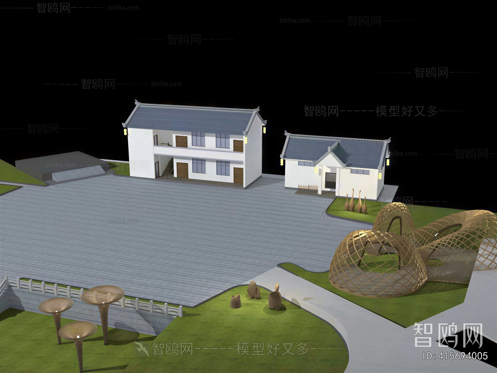 New Chinese Style Residential Building