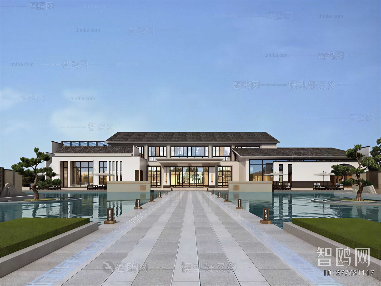 New Chinese Style Residential Building