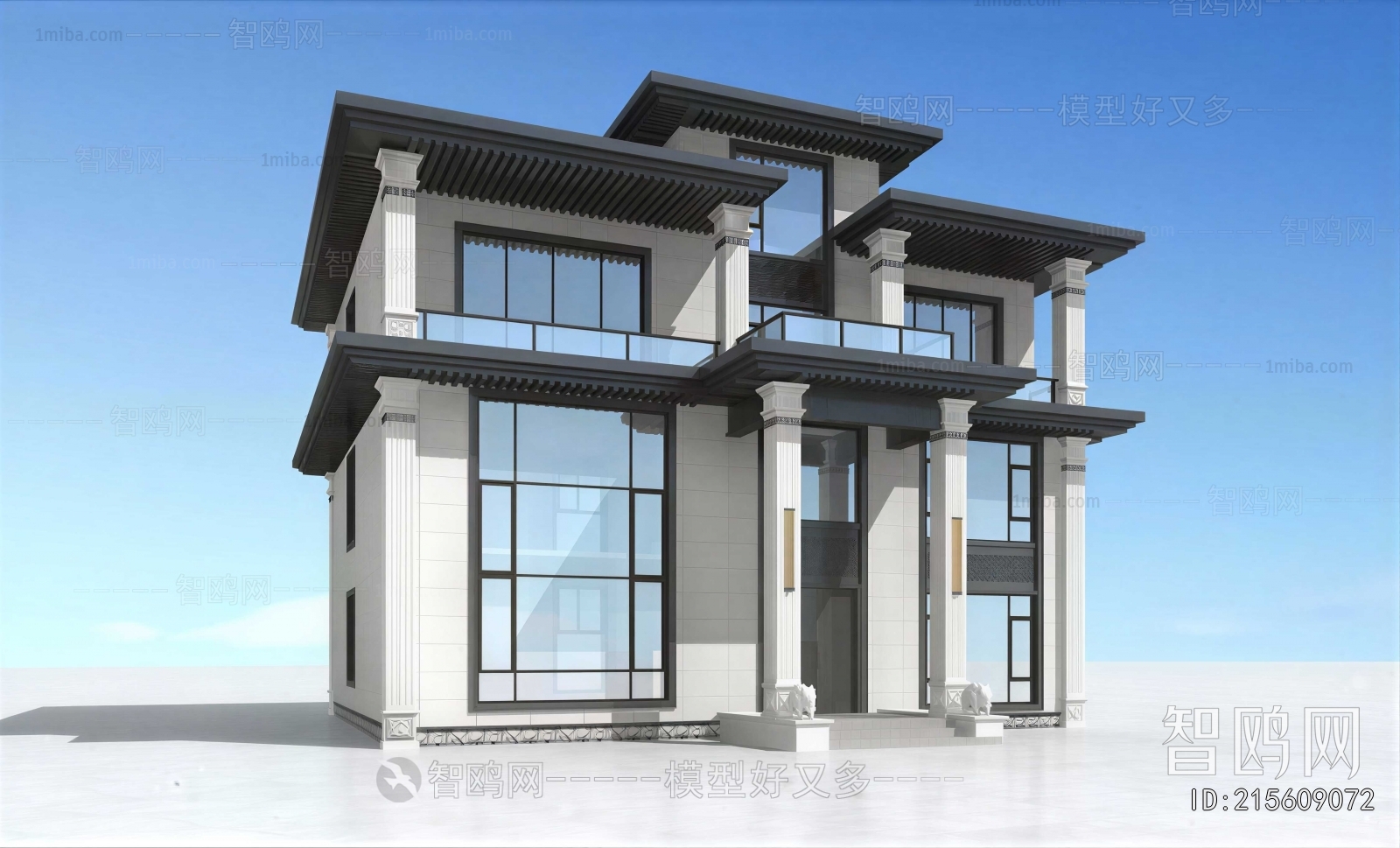 New Chinese Style Residential Building