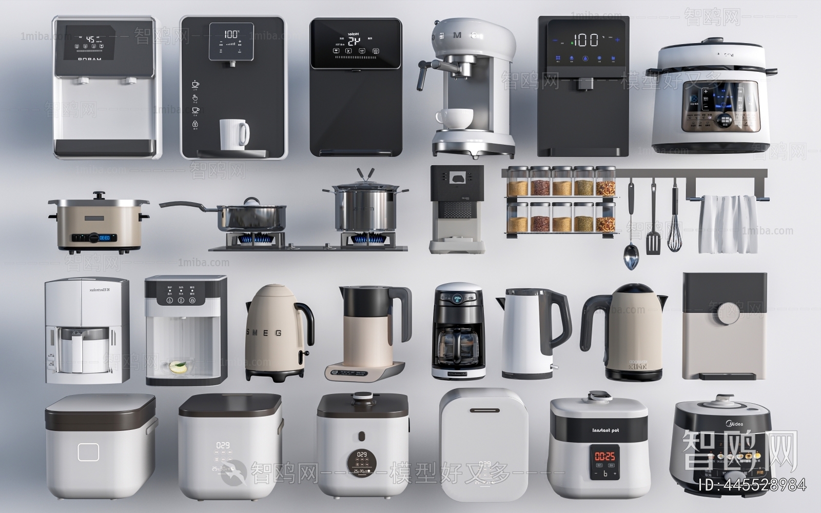 Modern Electric Kitchen Appliances