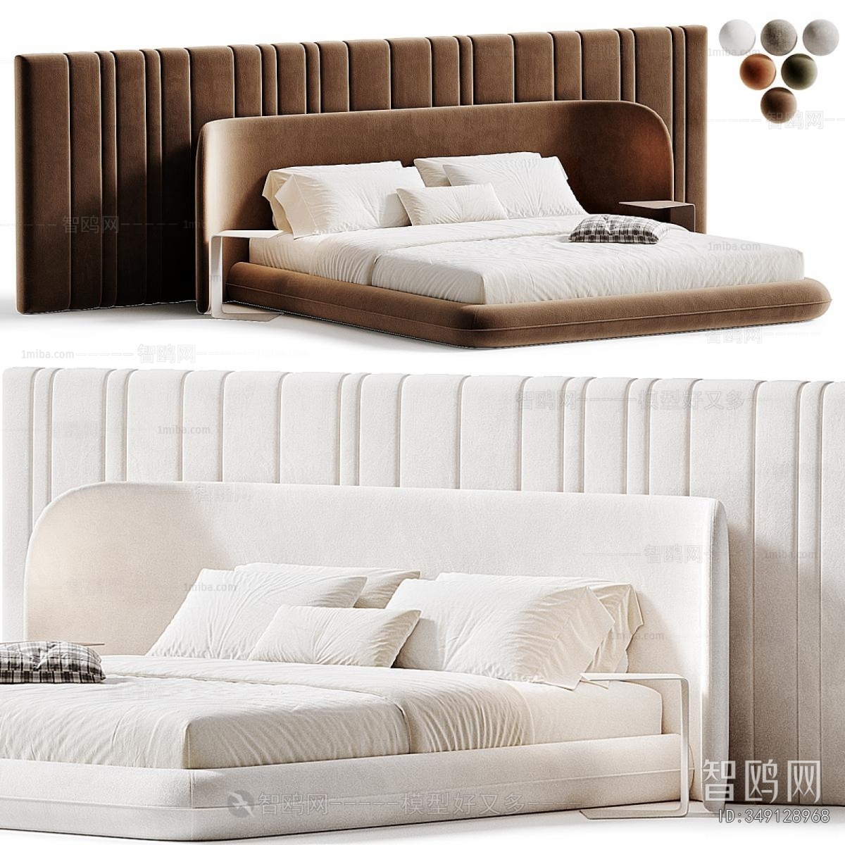 Modern Double Bed