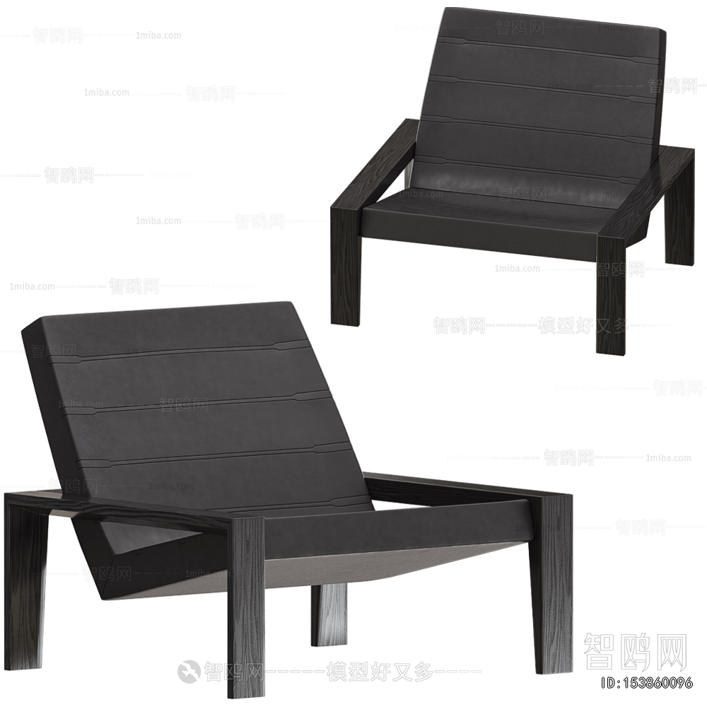 New Chinese Style Lounge Chair