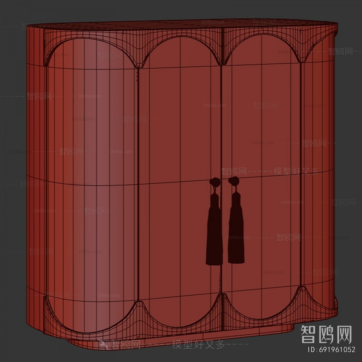New Chinese Style Side Cabinet