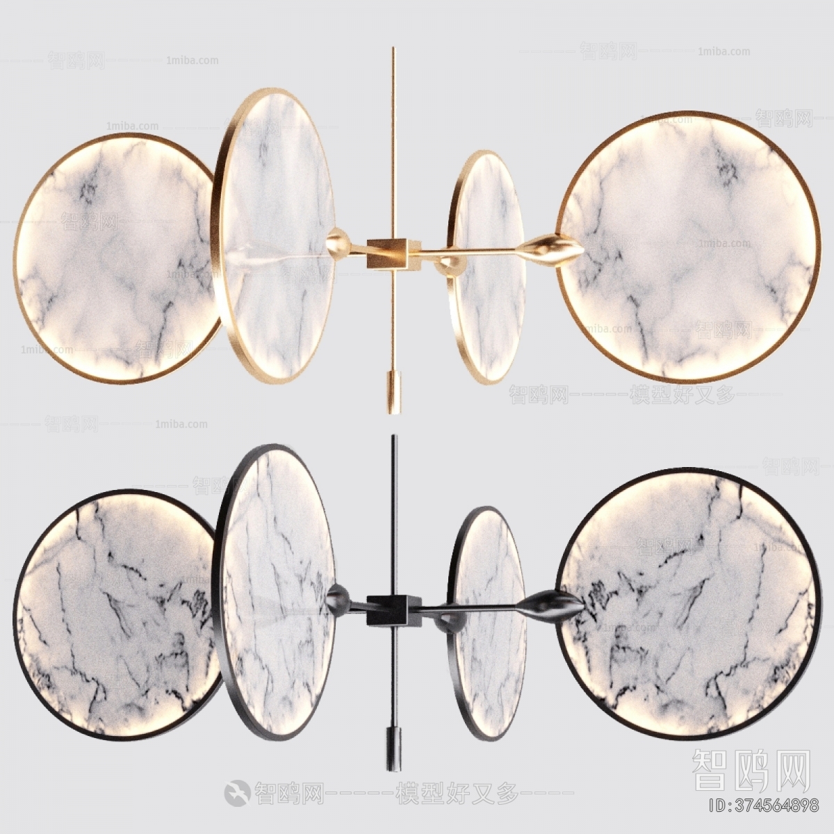 Modern Long Chandelier