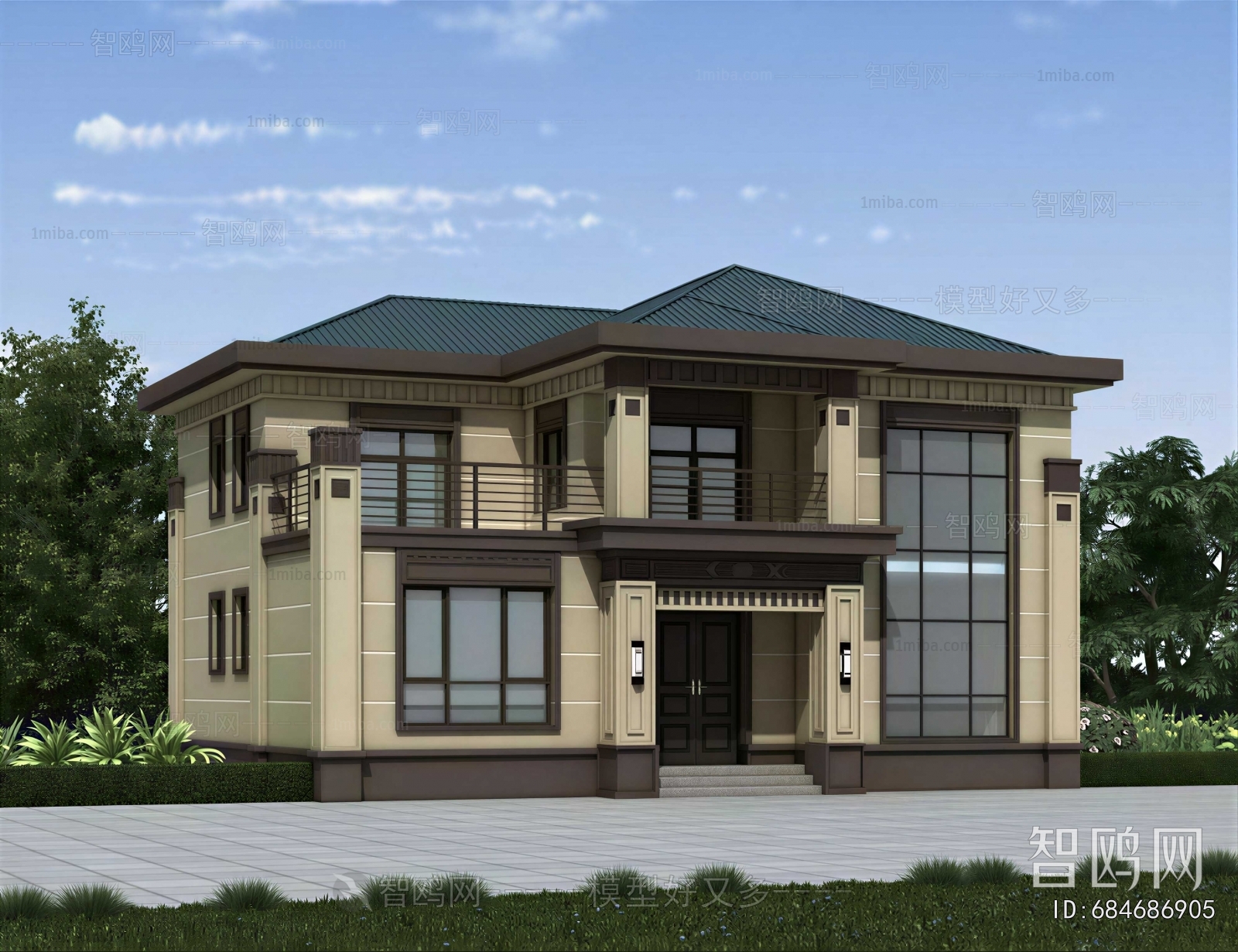 New Chinese Style Residential Building