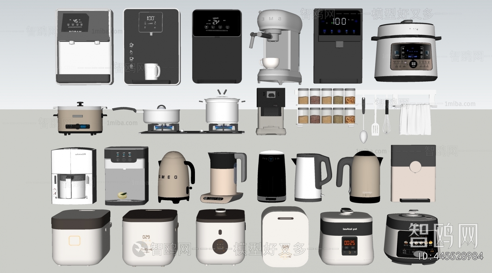 Modern Electric Kitchen Appliances