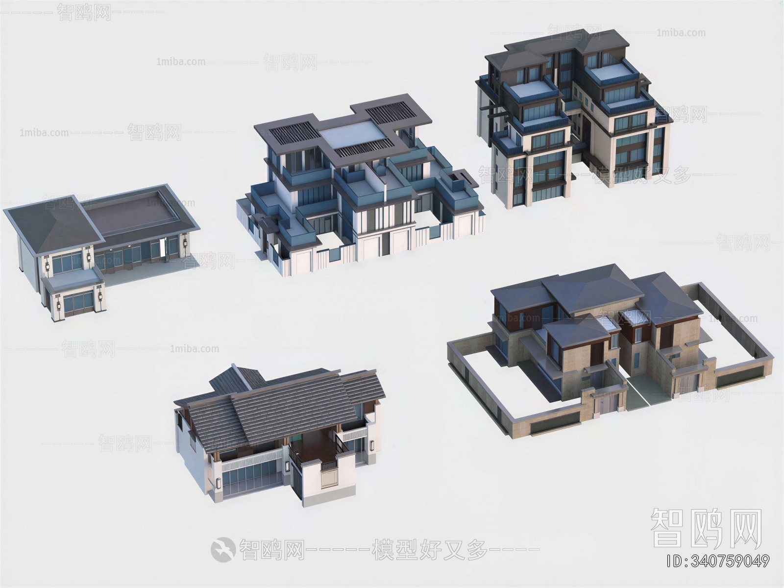 New Chinese Style Detached Villa