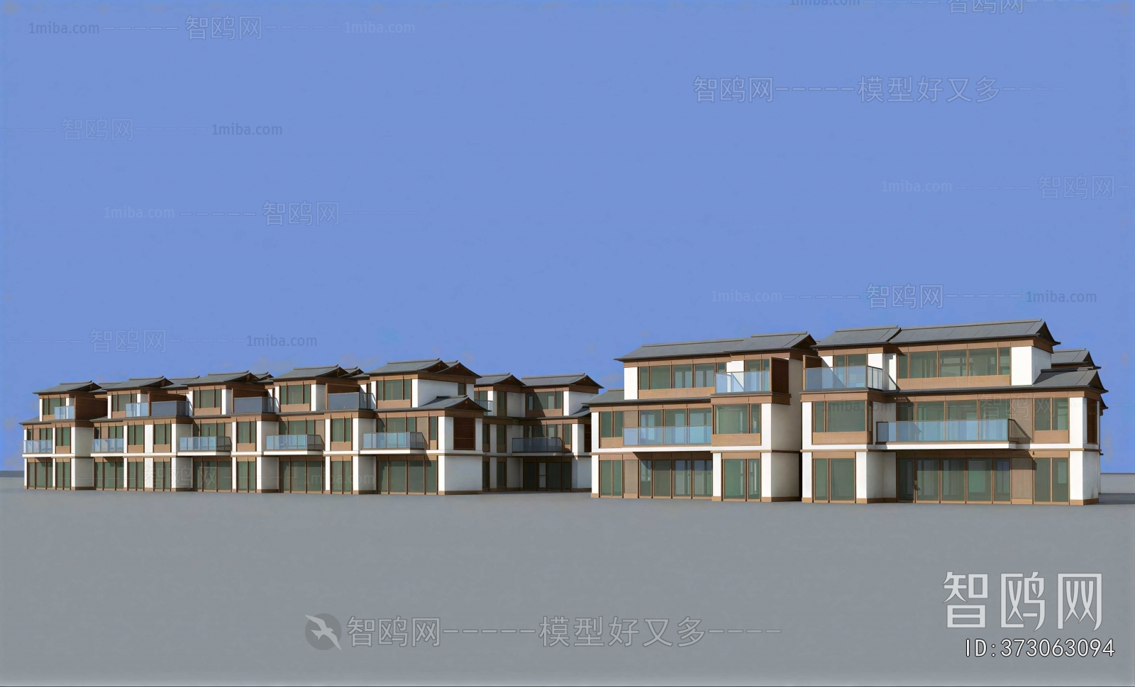 New Chinese Style Residential Building