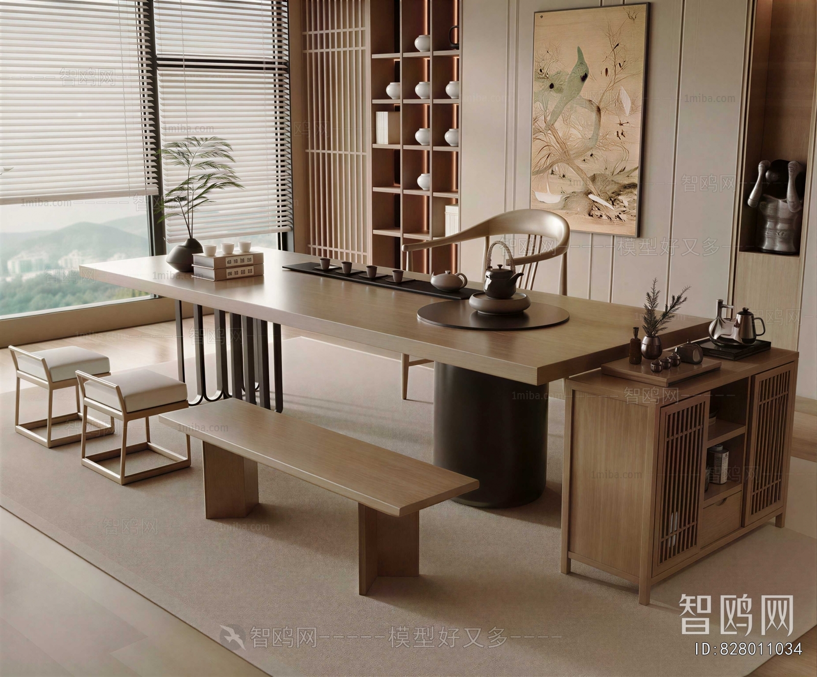 New Chinese Style Tea Tables And Chairs