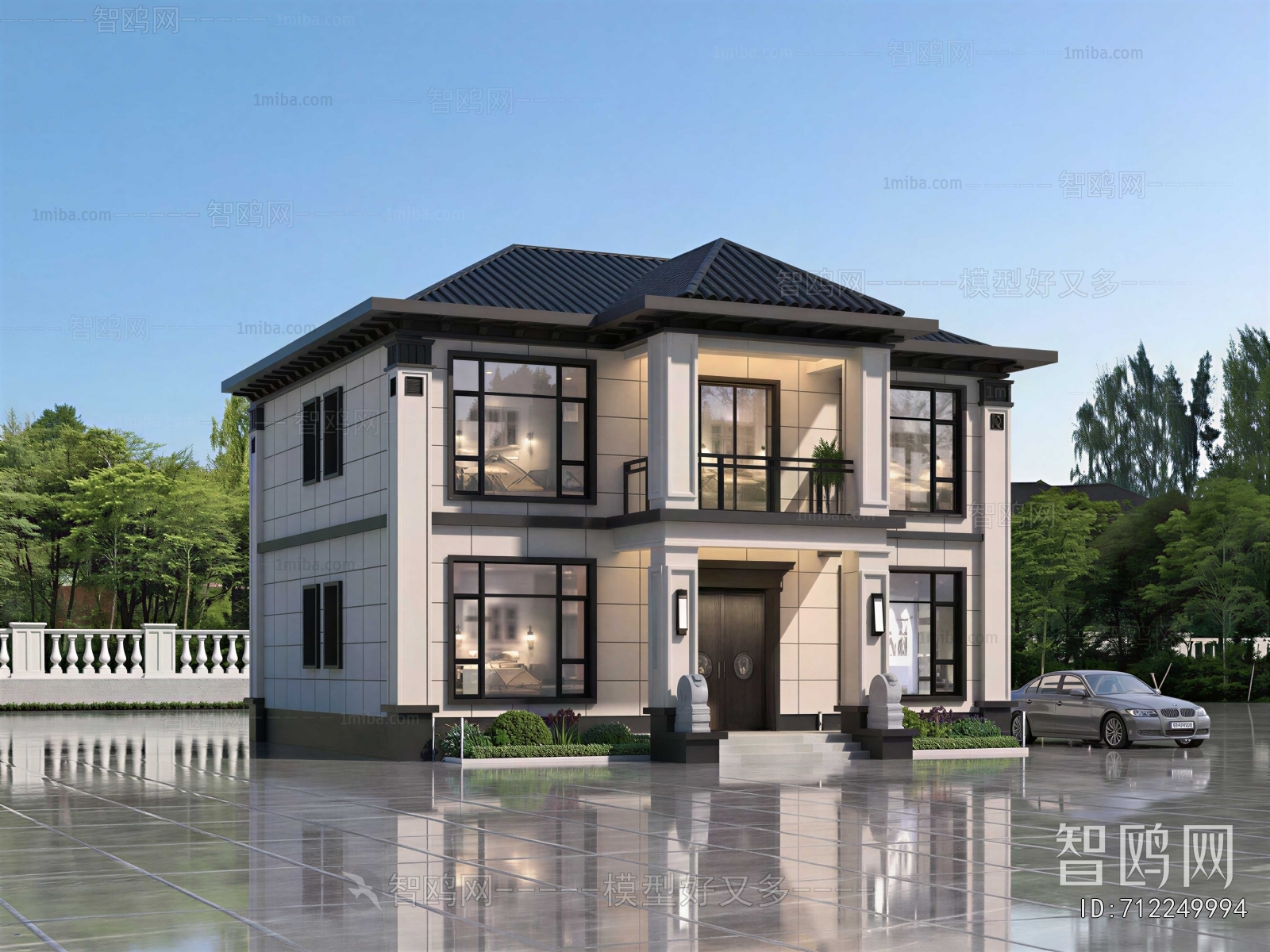 New Chinese Style Residential Building