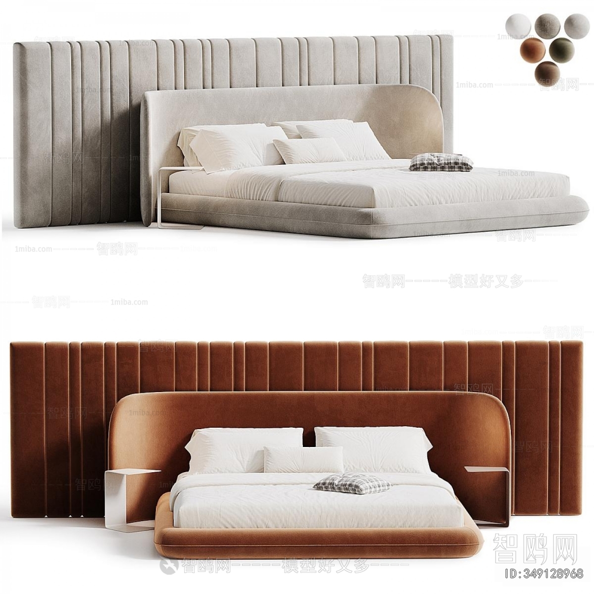 Modern Double Bed
