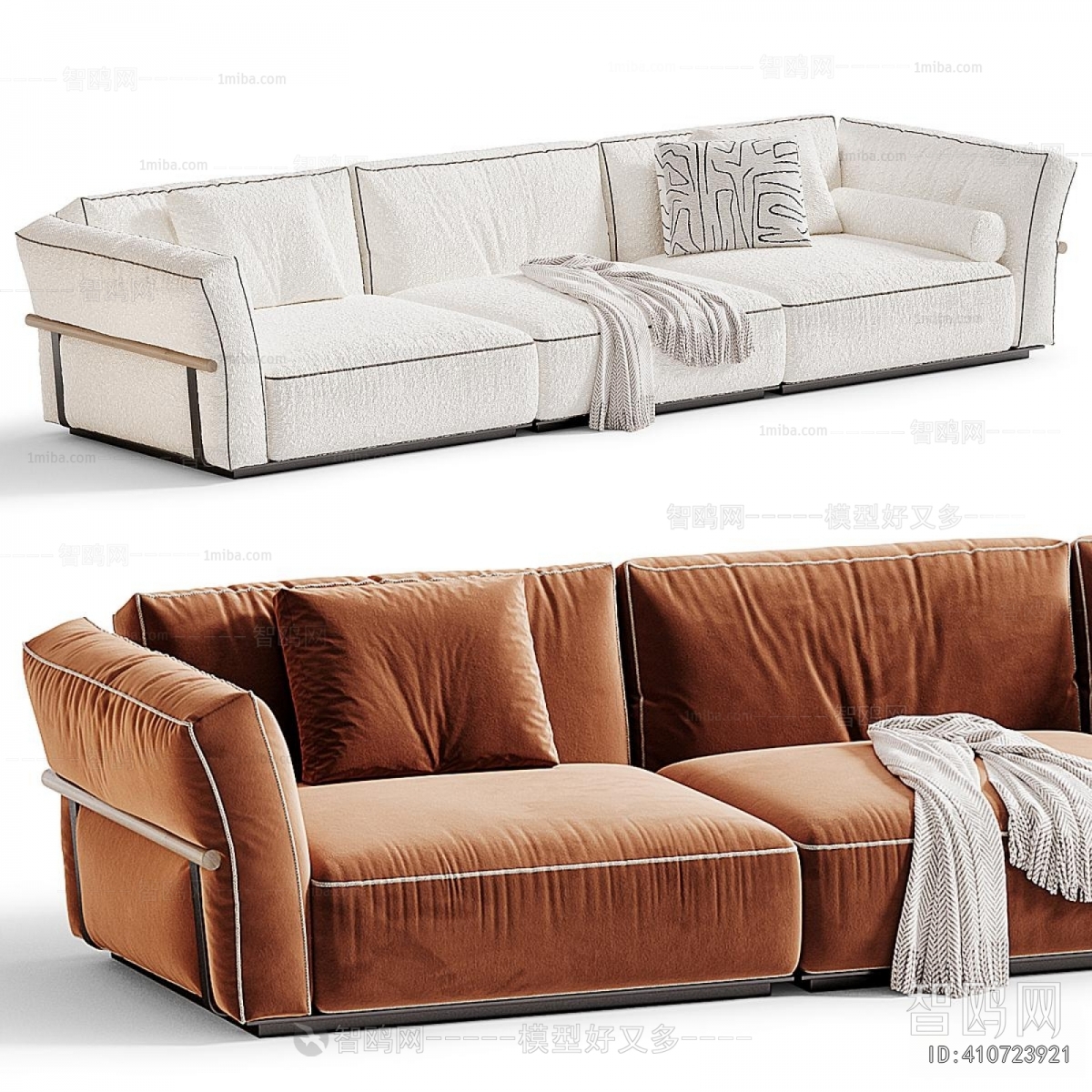 Modern Three-seat Sofa
