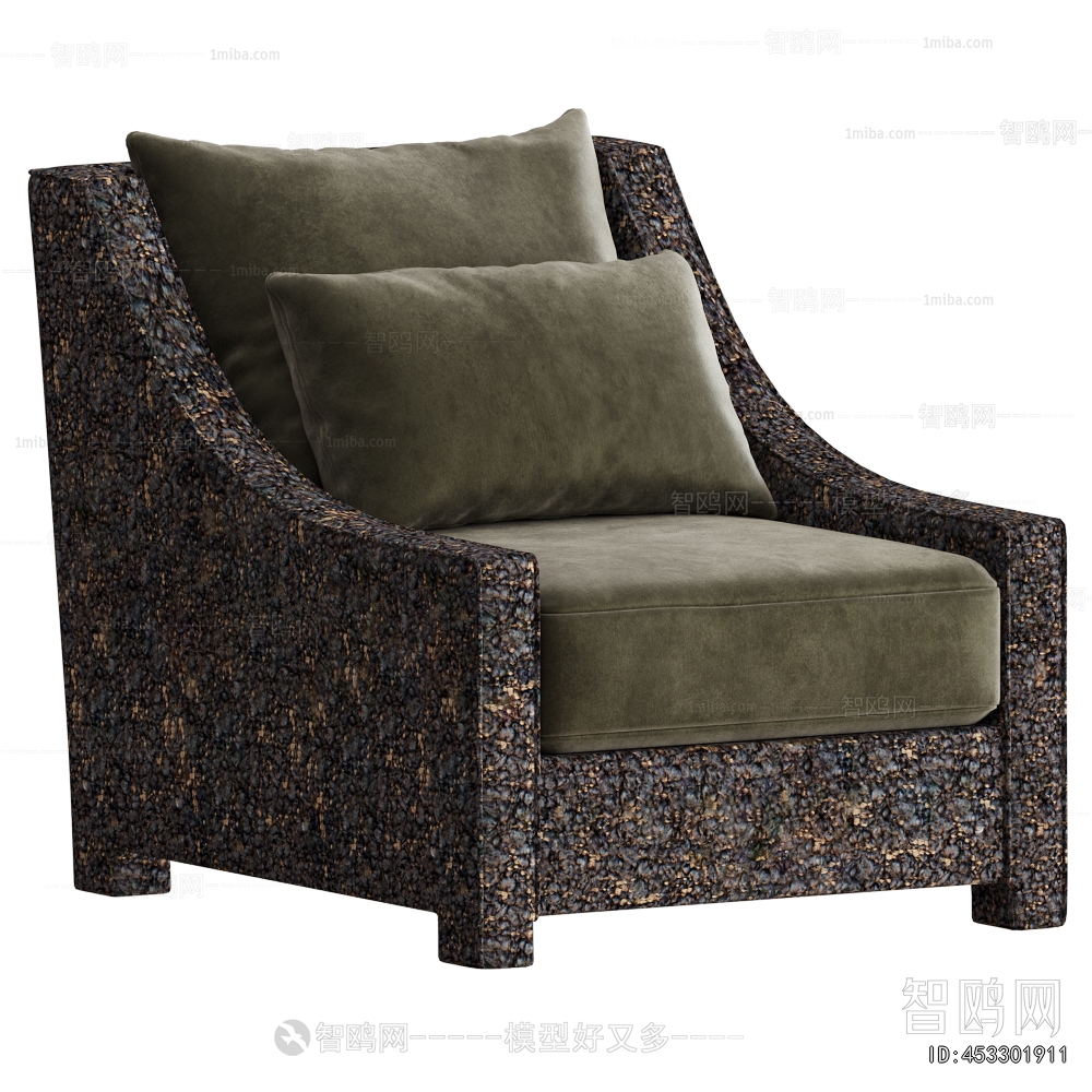 Retro Style Single Sofa