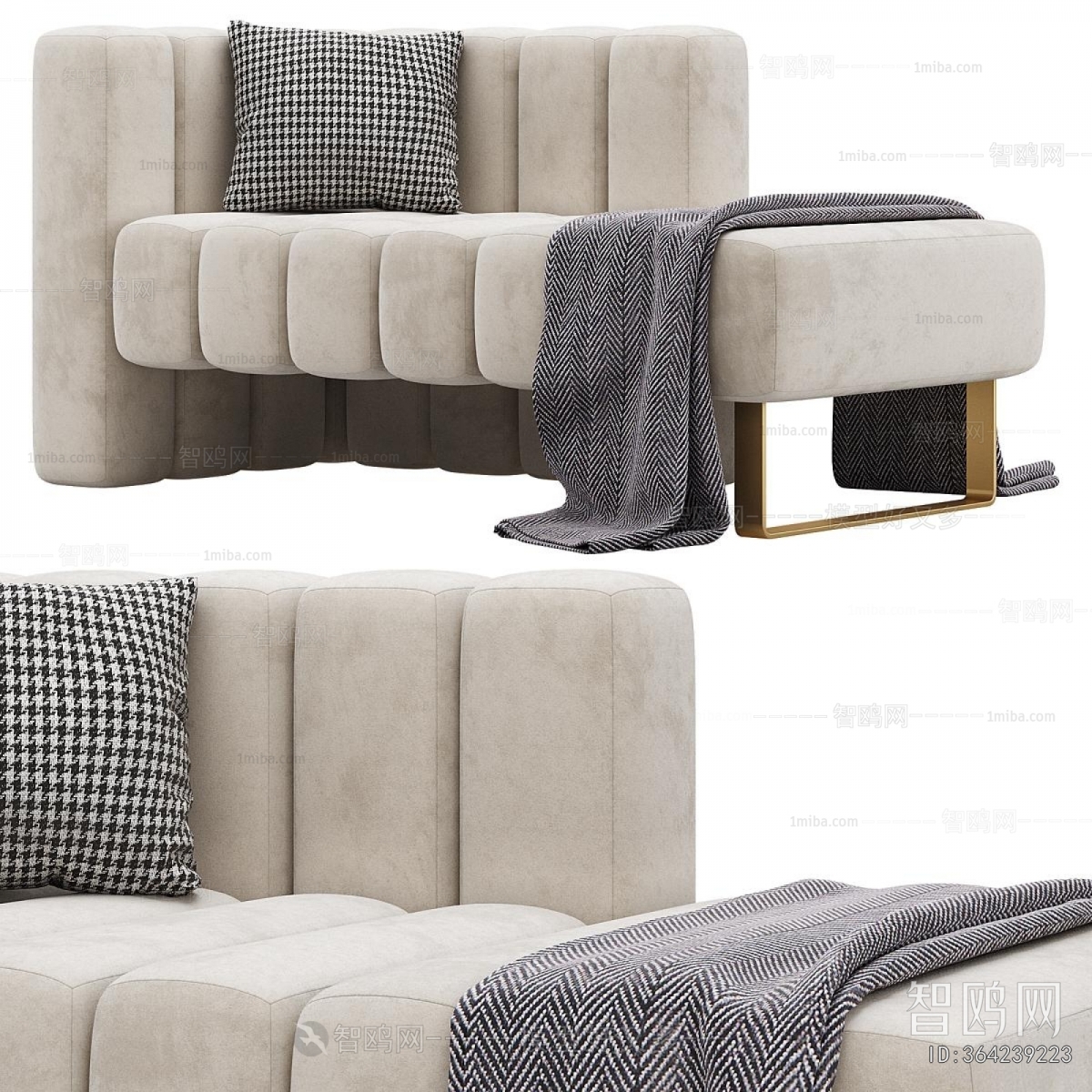 Modern Stool For Changing Shoes