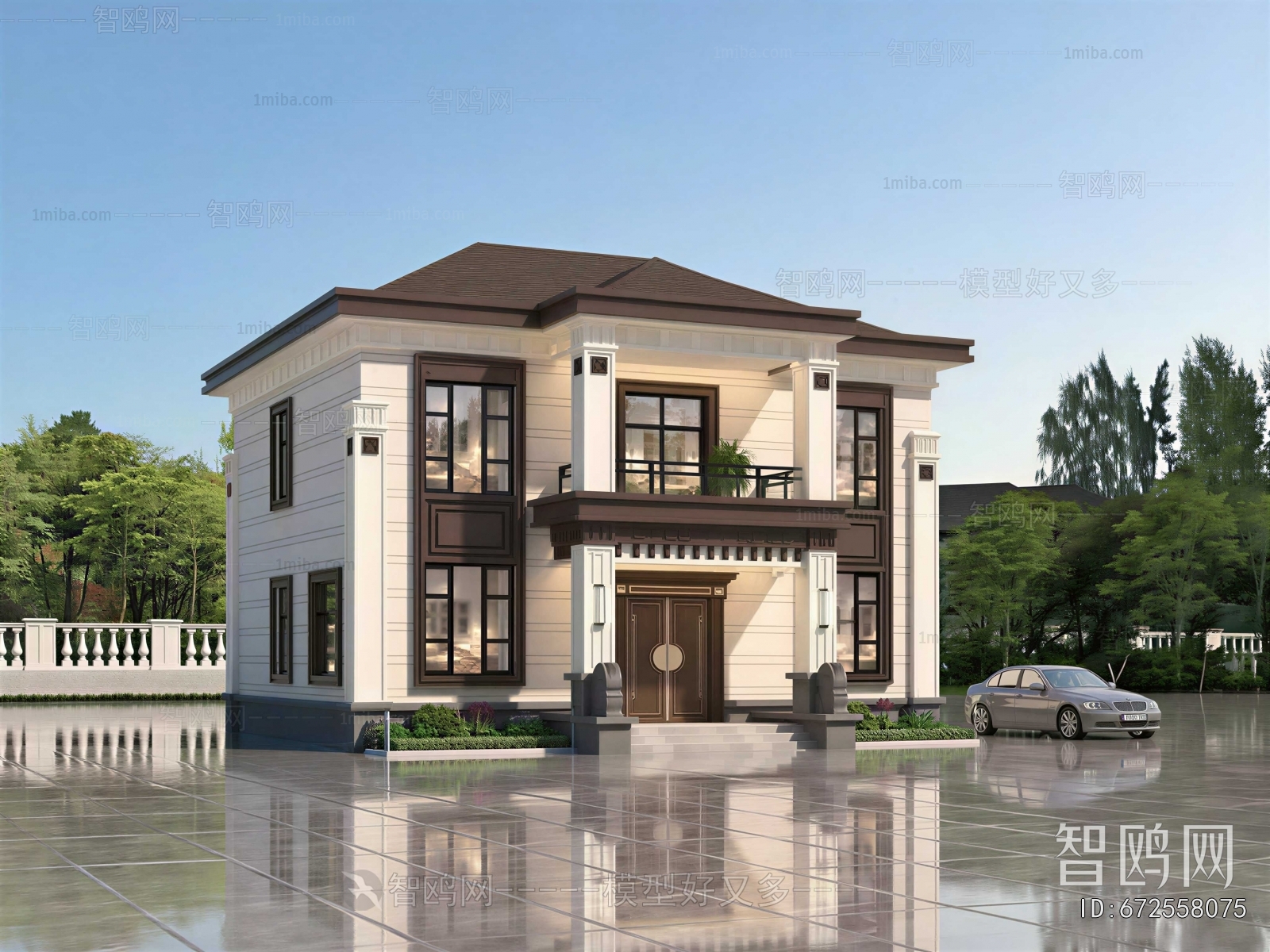 New Chinese Style Residential Building