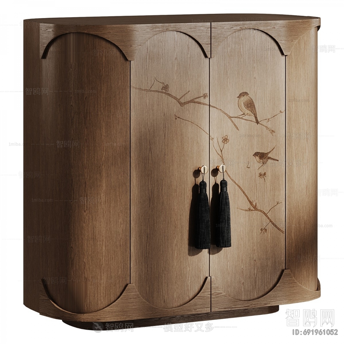New Chinese Style Side Cabinet